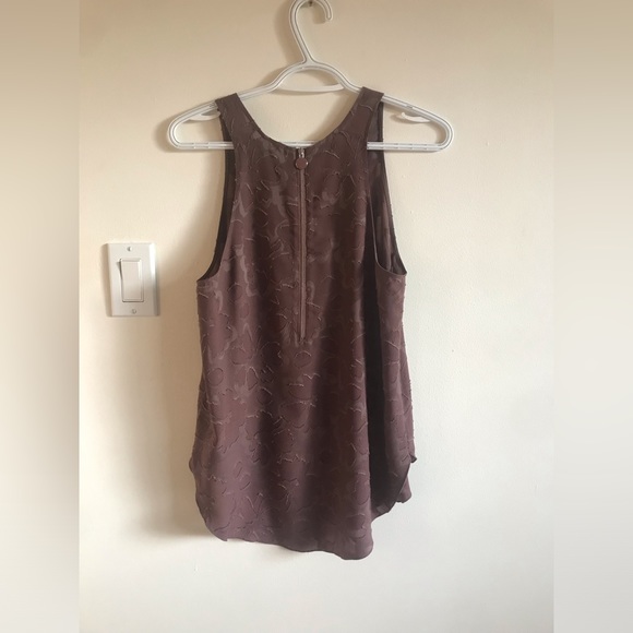 Aritzia Wilfred silk floral sleeveless halter blouse - Picture 6 of 10